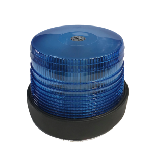 BALIZA LED APERNADA AZUL BASE DE GOMA