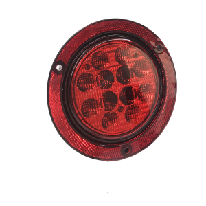 FOCO LED 4" ROJO REMACHADO REFLEX