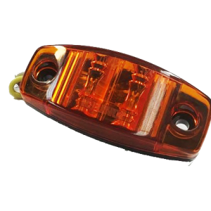 FOCO LED OVALADO AMBAR INDICADOR DE POSICION