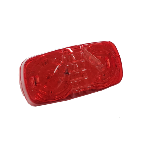 FOCO LED OVALADO ROJO TIPO 8